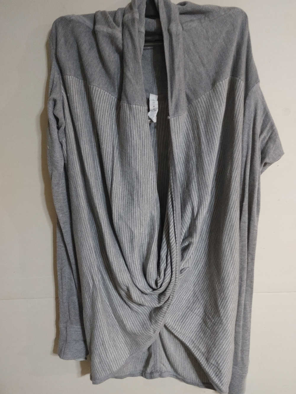 lululemon athletica Gray Draped Open-Front Cardigan - Picture 3 of 5